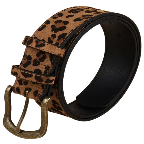 Leapord Print Belt