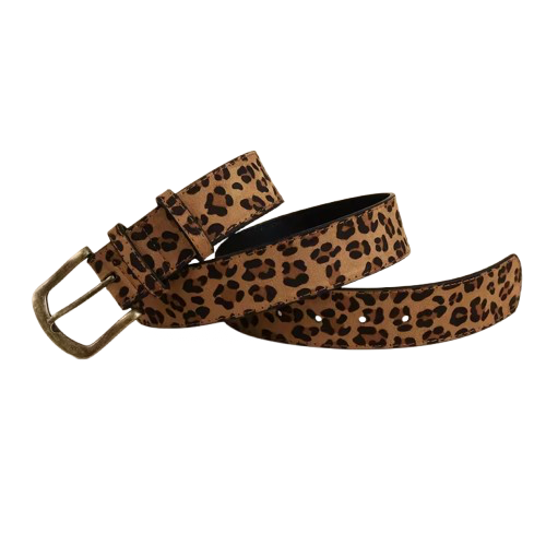 Leapord Print Belt