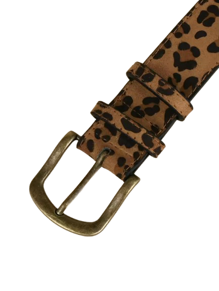 Leapord Print Belt